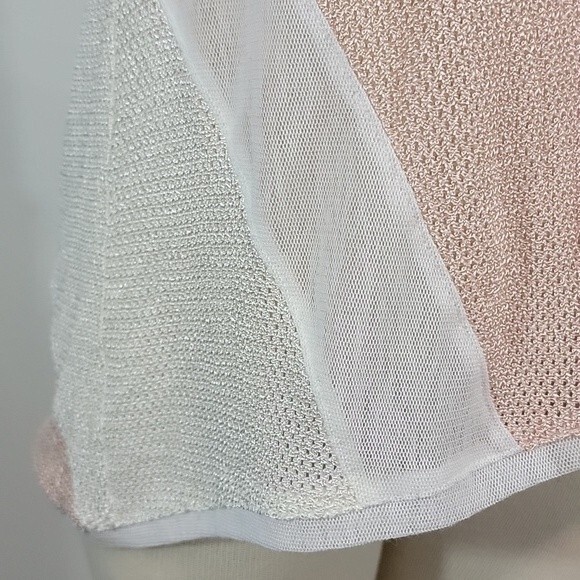 GENERATION LOVE Semi-Sheer Mesh Panel Tank size L - Picture 3 of 7